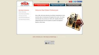 Real Estate Agents - HSA Home Warranty