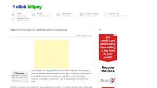 HSBC BowFlex Credit Card Payment and Login - Www.HRSAccount ...