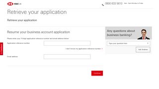 Business Onboarding System - HSBC
