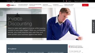 Invoice Discounting | Business Banking | HSBC