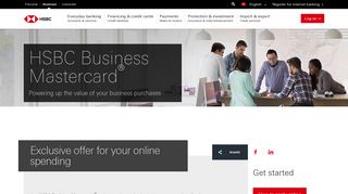 HSBC Business Mastercard® - HSBC Commercial Banking