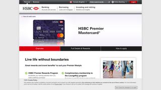Premier MasterCard Canada | HSBC Canada