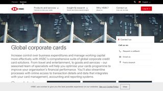 Global corporate cards | HSBC Commercial Banking - HSBC UAE