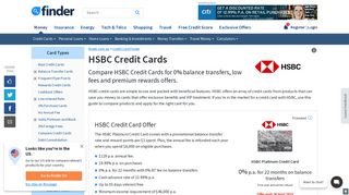 HSBC Credit Cards Comparison & Reviews | finder.com.au