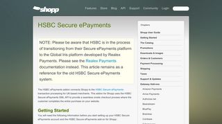 HSBC Secure ePayments - Documentation » Documentation — The ...