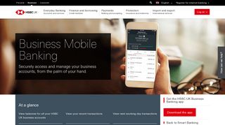 HSBC UK Business Banking app | Business Banking | HSBC