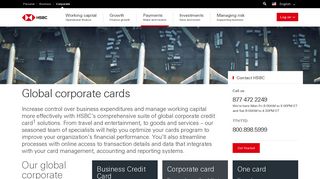 Business Credit Cards and Payment Solutions | HSBC USA