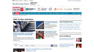 HSBC Global Research: Latest News & Videos, Photos about HSBC ...