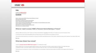 Help - HSBC
