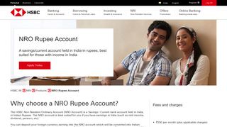 NRO Account, Open NRO Bank Account in India, NRIs in USA | HSBC ...