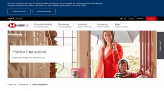 Home insurance | Buildings and Contents Insurance - HSBC UK