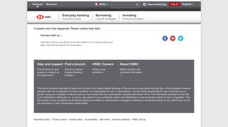 Log off from internet banking - Hsbc