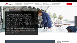 Business Debit & Credit Card Processing | HSBC