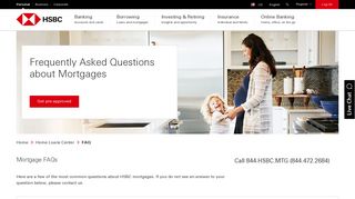 Frequently Asked Questions - Home Loans - HSBC Bank USA