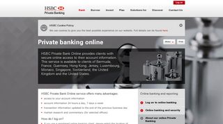 Private banking online | HSBC Private Bank