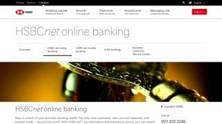 Online Banking | HSBCnet | Business Banking | HSBC USA