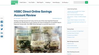 HSBC Direct Online Savings Account Review - Earn 2.22% APY