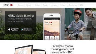 HSBC Mobile Banking app