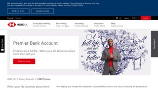Premier Bank Account | Reward Bank Account - HSBC UK