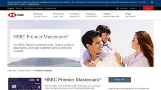 HSBC Premier Mastercard - HSBC HK