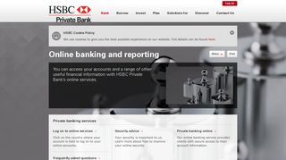 Online banking and reporting | HSBC Private Bank