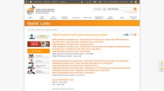 HSBC Provident Fund Trustee (Hong Kong) Limited - MPFA