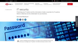 Insights Hub: IT security | HSBC UK