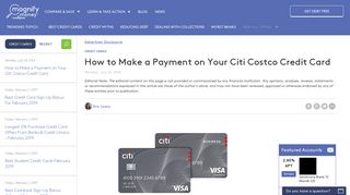 How to Make a Payment on Your Citi Costco Credit Card