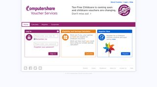Computershare Voucher Services - Sign In