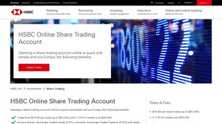 Share Trading - HSBC