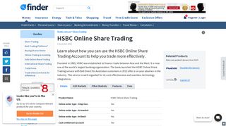 HSBC Online Australian Share Trading Account Review | finder.com.au