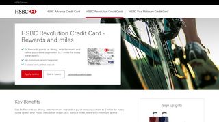 HSBC Credit Cards | Welcome Gift | HSBC Singapore