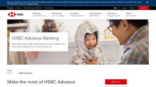 Advance Account | Exclusive Services and Support - HSBC SG