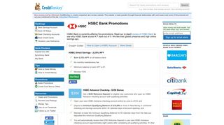 HSBC Bank Promotions: Top 2019 Checking and Savings Bonus
