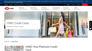Credit Cards | Manage your Money Easily - HSBC SG