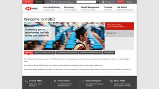 Welcome to HSBC - Current Account | HSBC UAE