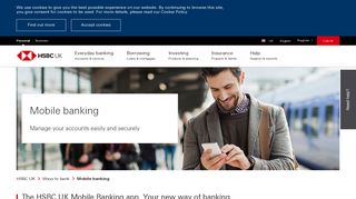 Mobile Banking - Ways to Bank | HSBC UK