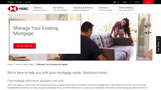 Mortgage Help - Home Loans - HSBC Bank USA