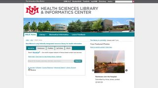 Health Sciences Library & Informatics Center | The University of New ...
