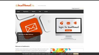 Healthmail Registration Portal