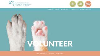 Be a Volunteer - HSHV