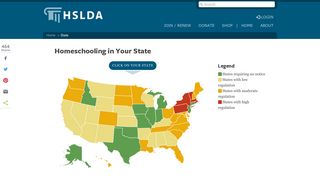Homeschooling in Your State - HSLDA