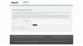 Marriott's Hotel Excellence!–Find your Hotel Excellence! User ID ...