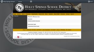 Parent Resources | Parent Info | Holly Springs School District