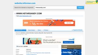 hstarsandy.com at Website Informer. Visit Hstarsandy.