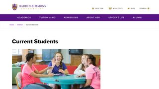 Current Students | Hardin-Simmons University