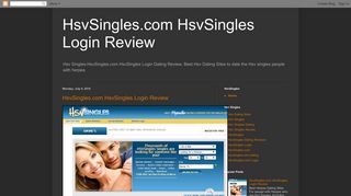 HsvSingles.com HsvSingles Login Review