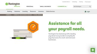 Payroll Services | Huntington Bank