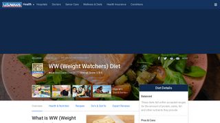 Weight Watchers Diet: What To Know - US News Health