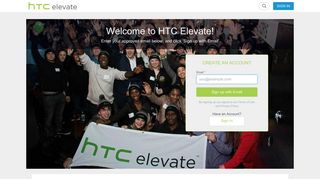 HTC elevate - Home